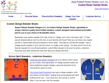 Tablet Screenshot of customsweaters.com